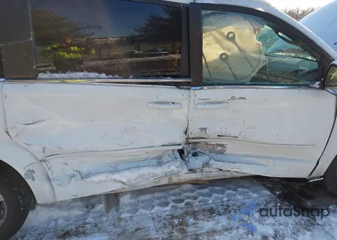 2017 Dodge Grand Caravan Sxt из США, поврежденный, VIN 2C4RDGCG0HR818522